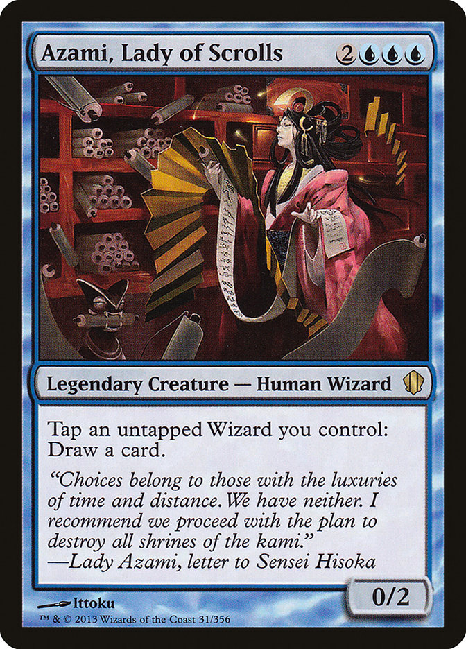 Azami, Lady of Scrolls [Commander 2013] | Webway Games