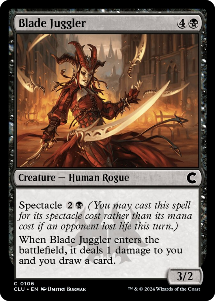 Blade Juggler [Ravnica: Clue Edition] | Webway Games