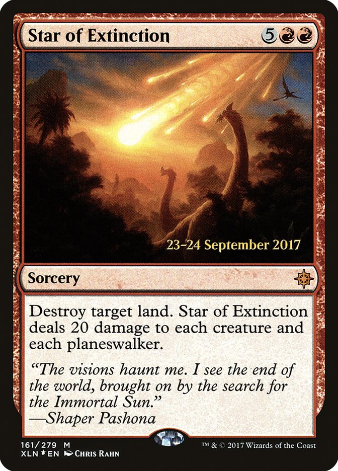 Star of Extinction  (Prerelease) [Ixalan Prerelease Promos] | Webway Games