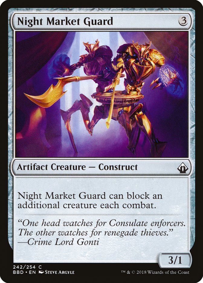 Night Market Guard [Battlebond] | Webway Games