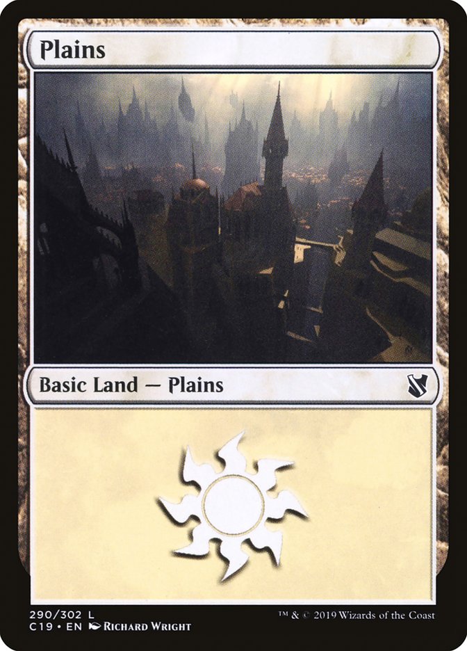 Plains (#290) [Commander 2019] | Webway Games
