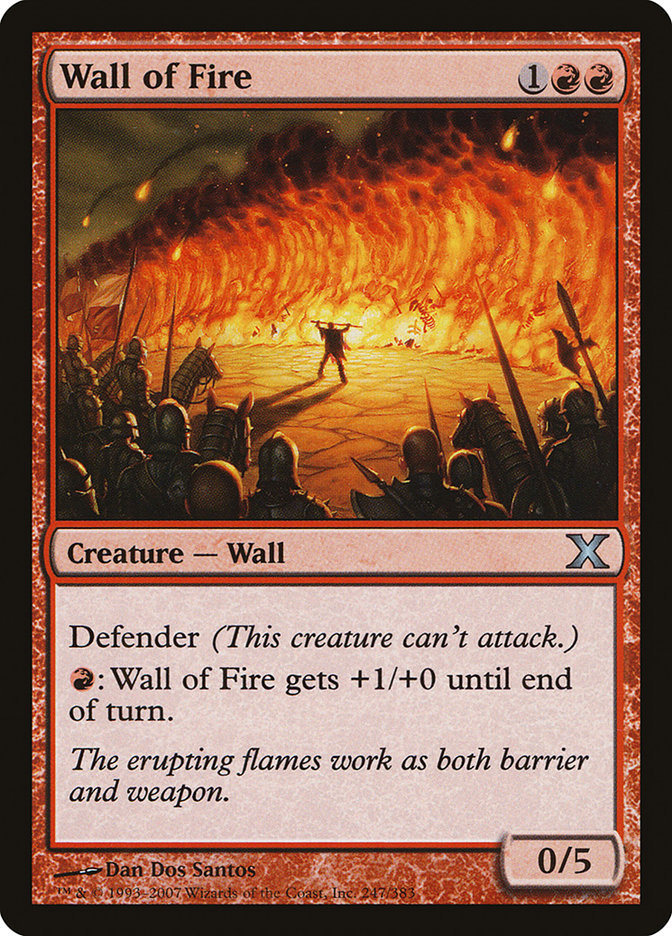 Wall of Fire [Tenth Edition] | Webway Games