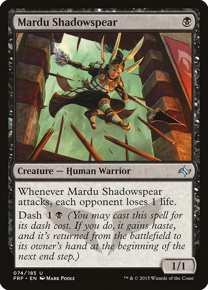 Mardu Shadowspear [Fate Reforged] | Webway Games