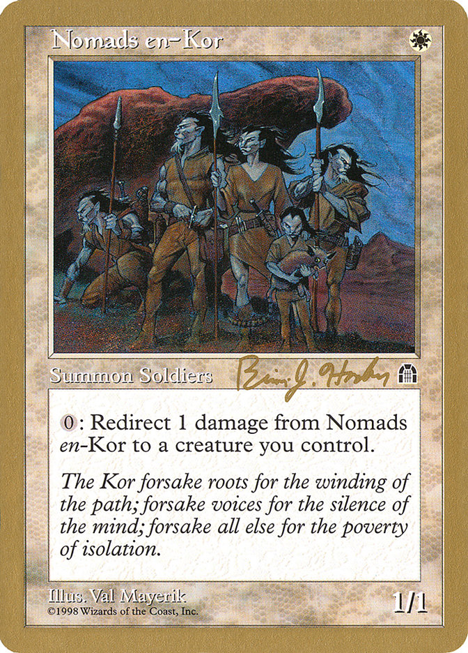 Nomads en-Kor (Brian Hacker) [World Championship Decks 1998] | Webway Games