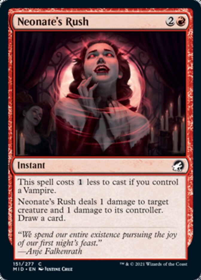 Neonate's Rush [Innistrad: Midnight Hunt] | Webway Games