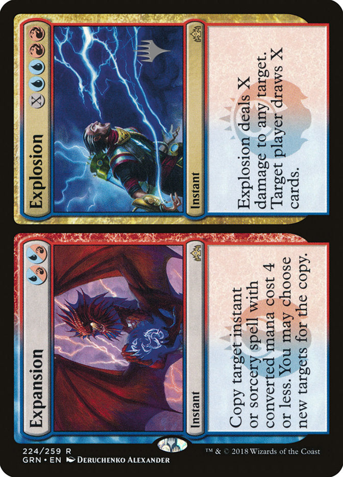 Expansion // Explosion (Promo Pack) [Guilds of Ravnica Promos] | Webway Games