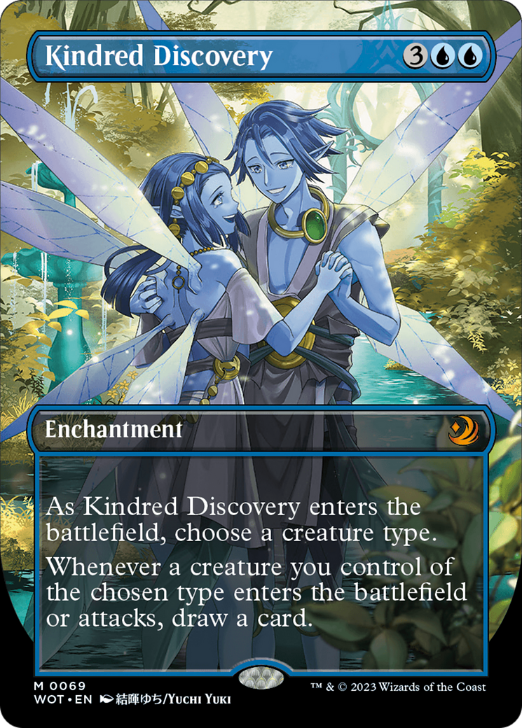 Kindred Discovery (Anime Borderless) [Wilds of Eldraine: Enchanting Tales] | Webway Games