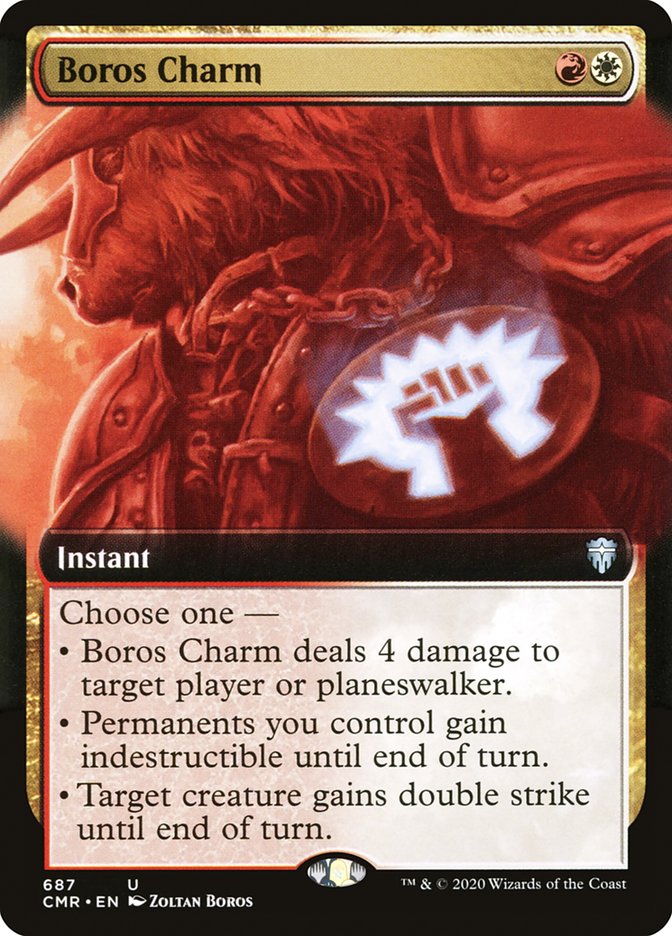 Boros Charm (Extended Art) [Commander Legends] | Webway Games