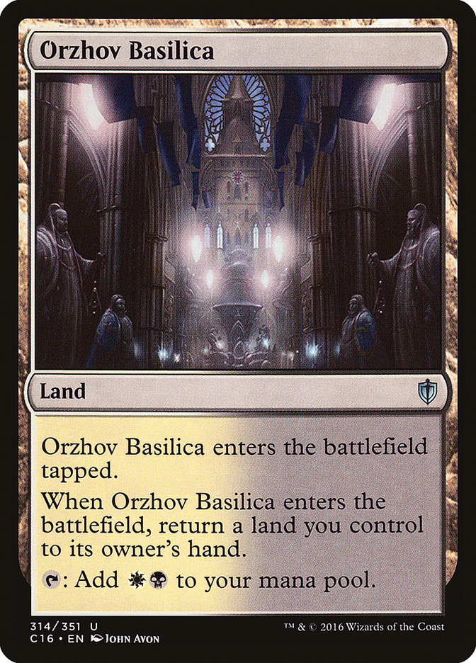 Orzhov Basilica [Commander 2016] | Webway Games