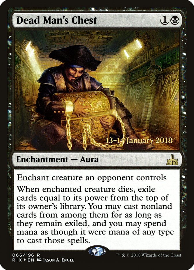 Dead Man's Chest [Rivals of Ixalan Prerelease Promos] | Webway Games