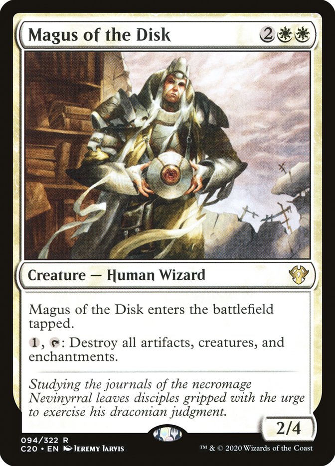 Magus of the Disk [Commander 2020] | Webway Games