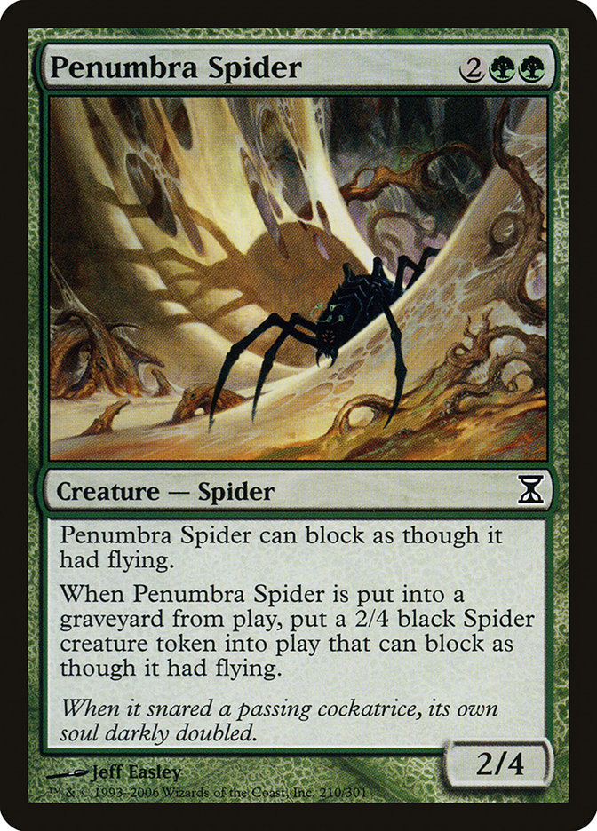 Penumbra Spider [Time Spiral] | Webway Games