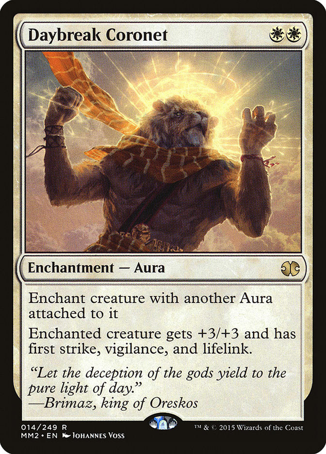 Daybreak Coronet [Modern Masters 2015] | Webway Games