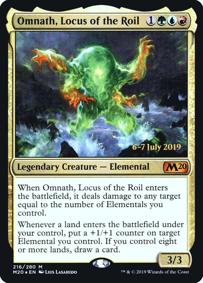 Omnath, Locus of the Roil  [Core Set 2020 Prerelease Promos] | Webway Games