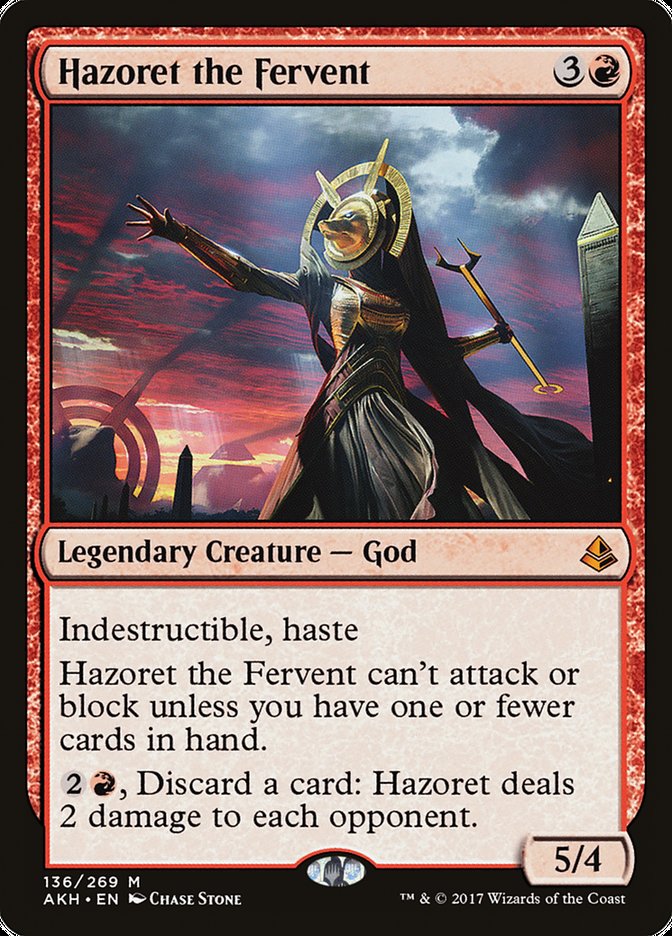 Hazoret the Fervent [Amonkhet] | Webway Games