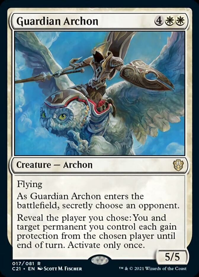 Guardian Archon [Commander 2021] | Webway Games