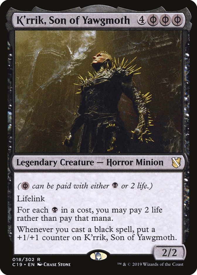 K'rrik, Son of Yawgmoth [Commander 2019] | Webway Games