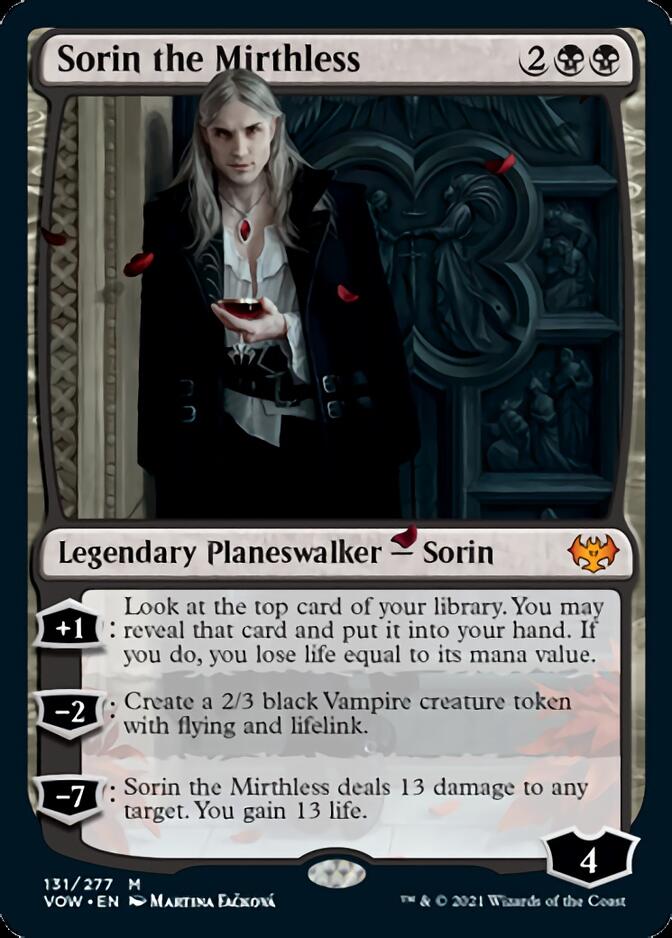 Sorin the Mirthless [Innistrad: Crimson Vow] | Webway Games