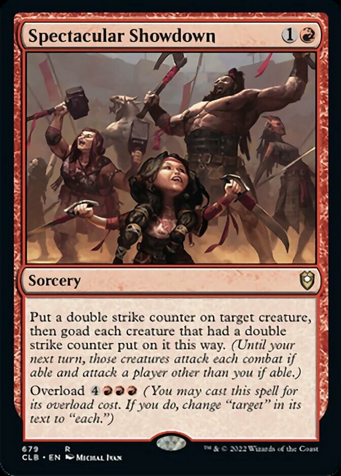 Spectacular Showdown [Commander Legends: Battle for Baldur's Gate] | Webway Games