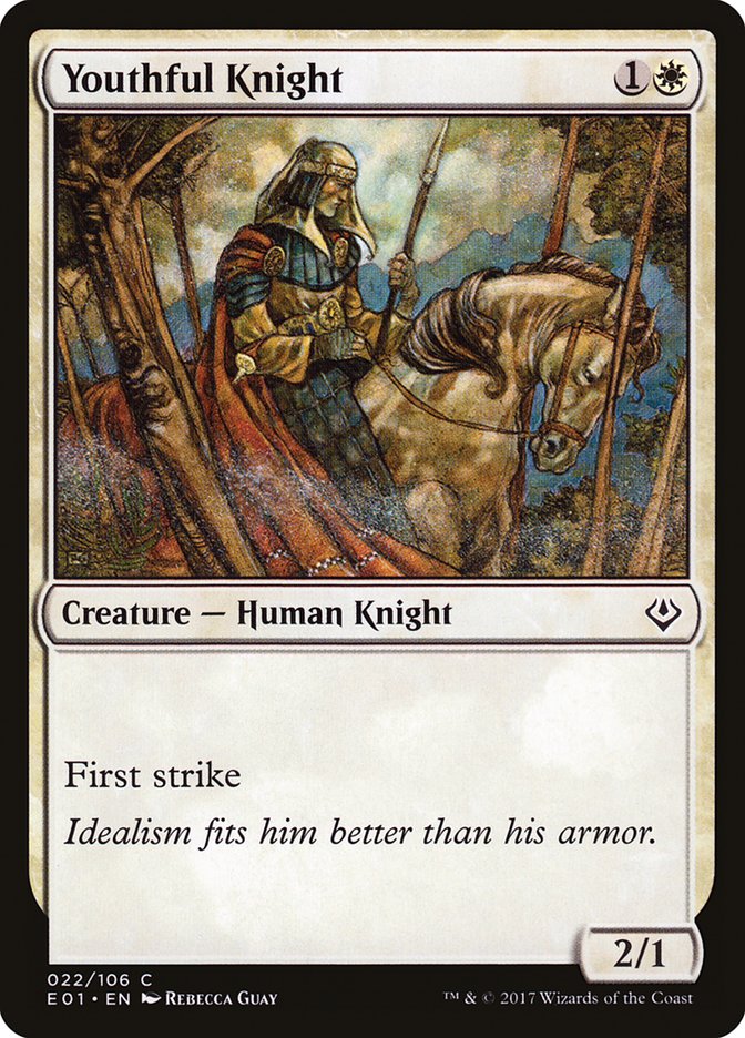 Youthful Knight [Archenemy: Nicol Bolas] | Webway Games