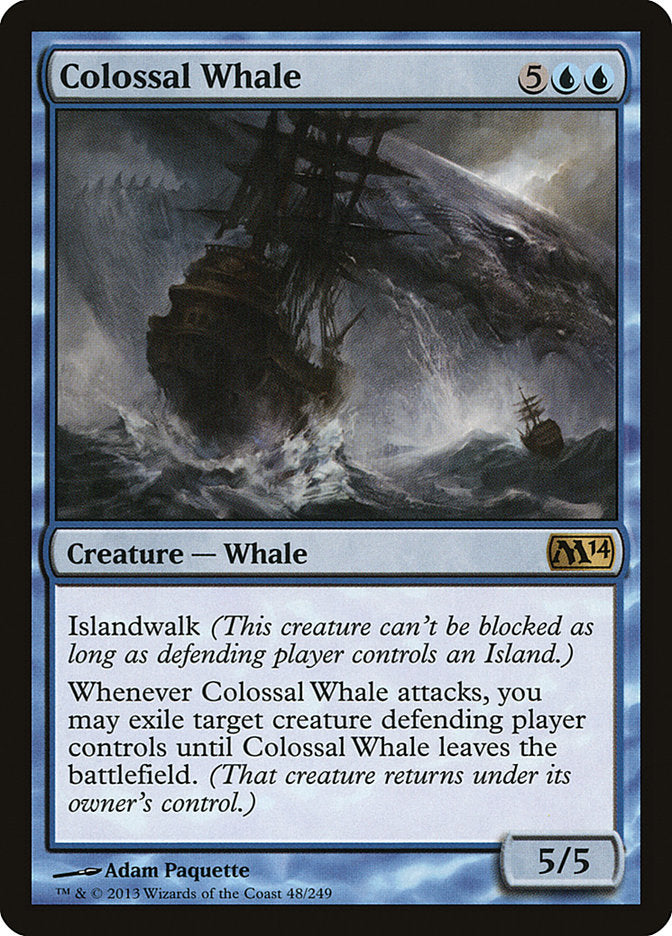 Colossal Whale [Magic 2014] | Webway Games