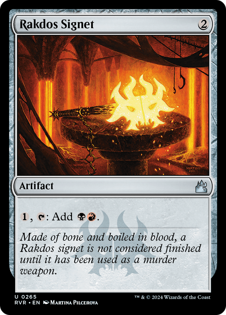 Rakdos Signet [Ravnica Remastered] | Webway Games