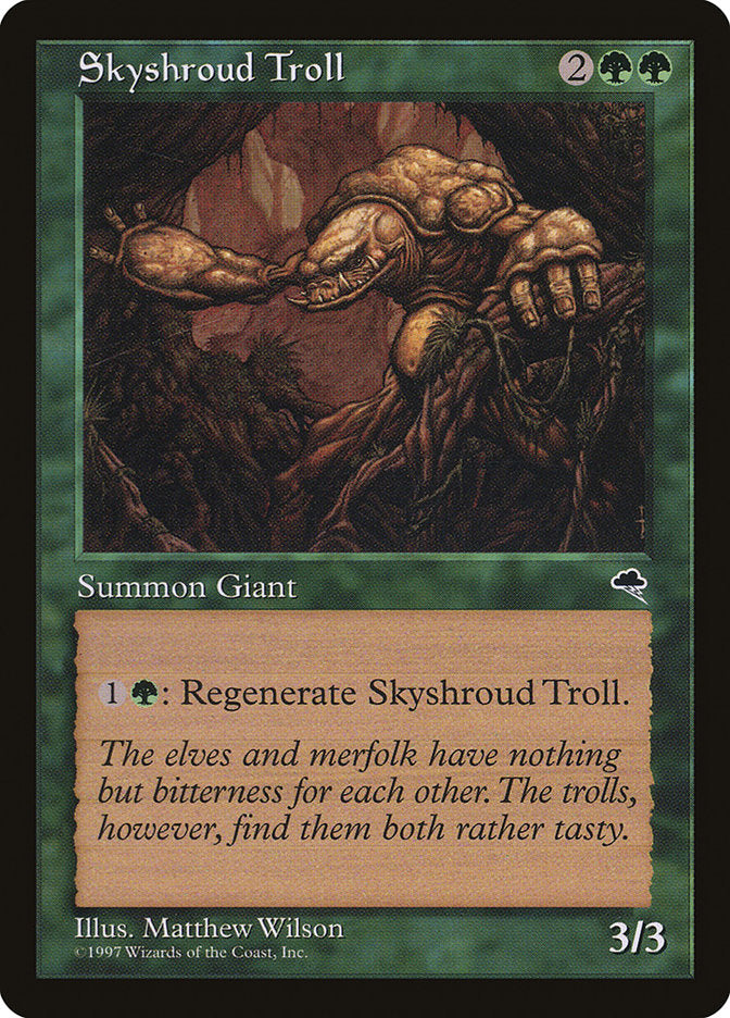 Skyshroud Troll [Tempest] | Webway Games