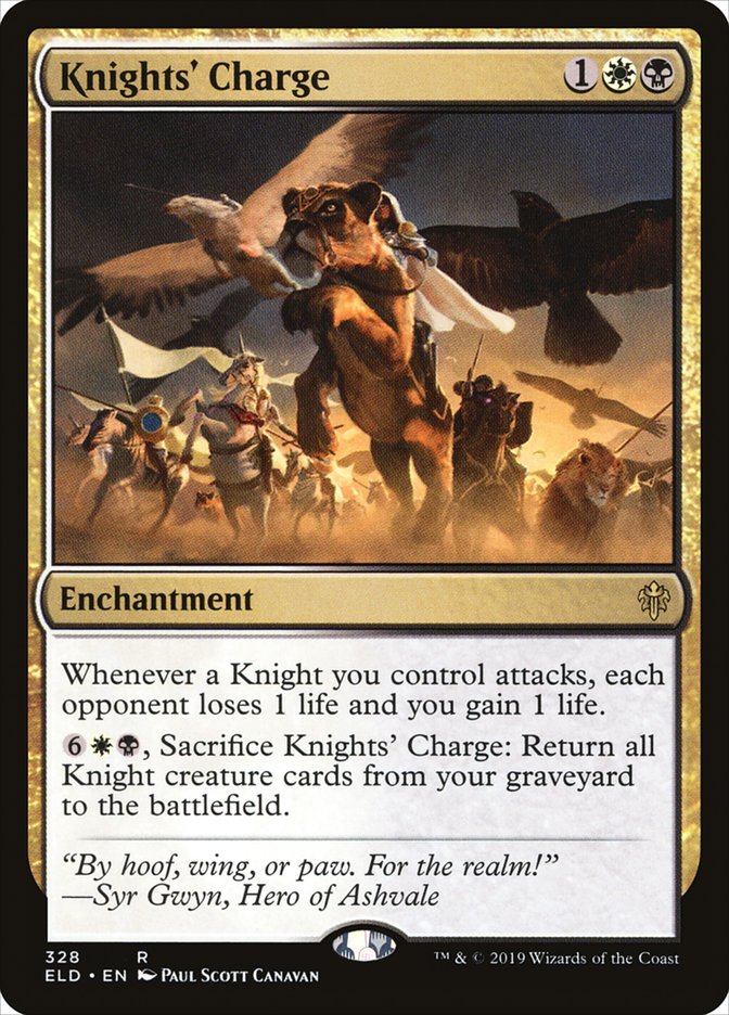 Knights' Charge [Throne of Eldraine] | Webway Games