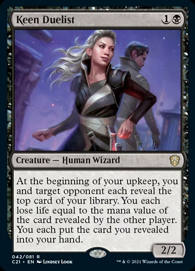 Keen Duelist [Commander 2021] | Webway Games