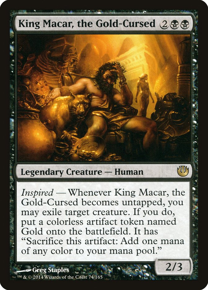 King Macar, the Gold-Cursed [Journey into Nyx] | Webway Games
