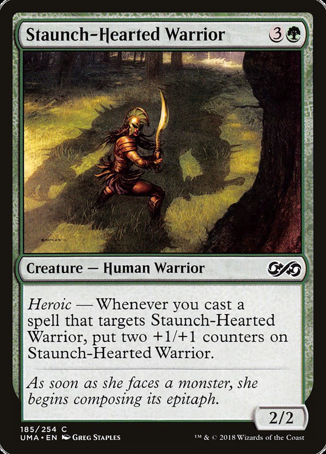 Staunch-Hearted Warrior [Ultimate Masters] | Webway Games