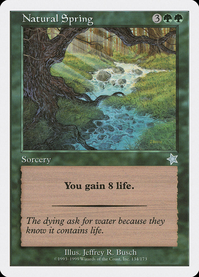 Natural Spring [Starter 1999] | Webway Games