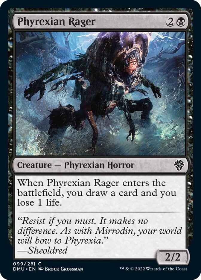 Phyrexian Rager [Dominaria United] | Webway Games