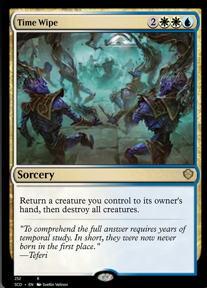 Time Wipe [Starter Commander Decks] | Webway Games