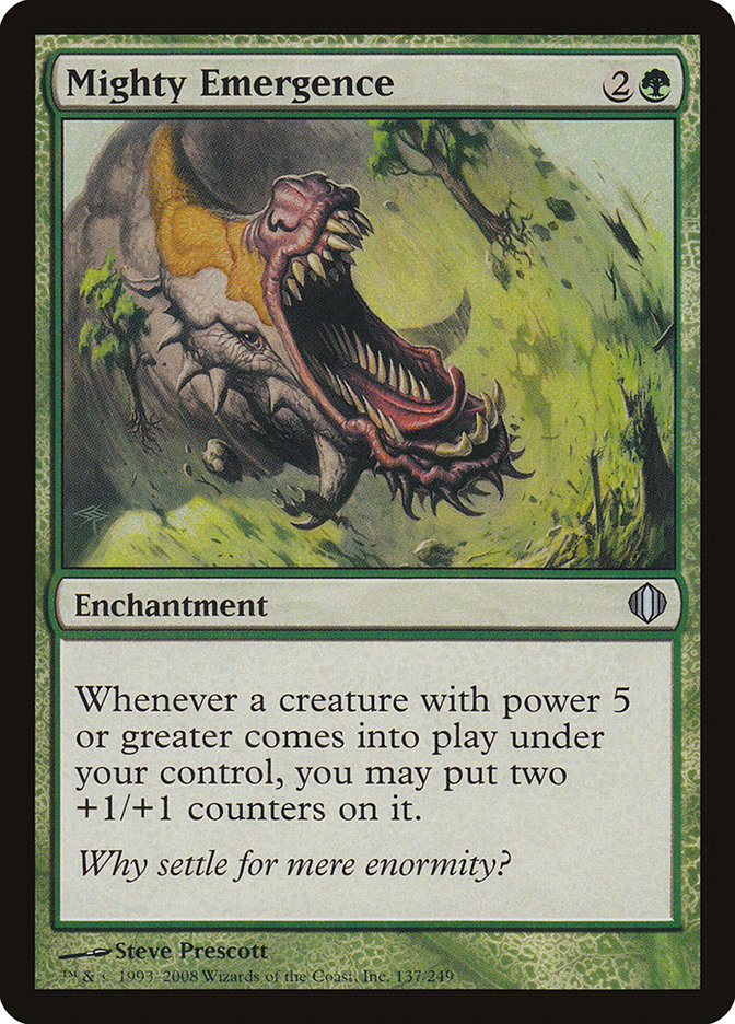 Mighty Emergence [Shards of Alara] | Webway Games
