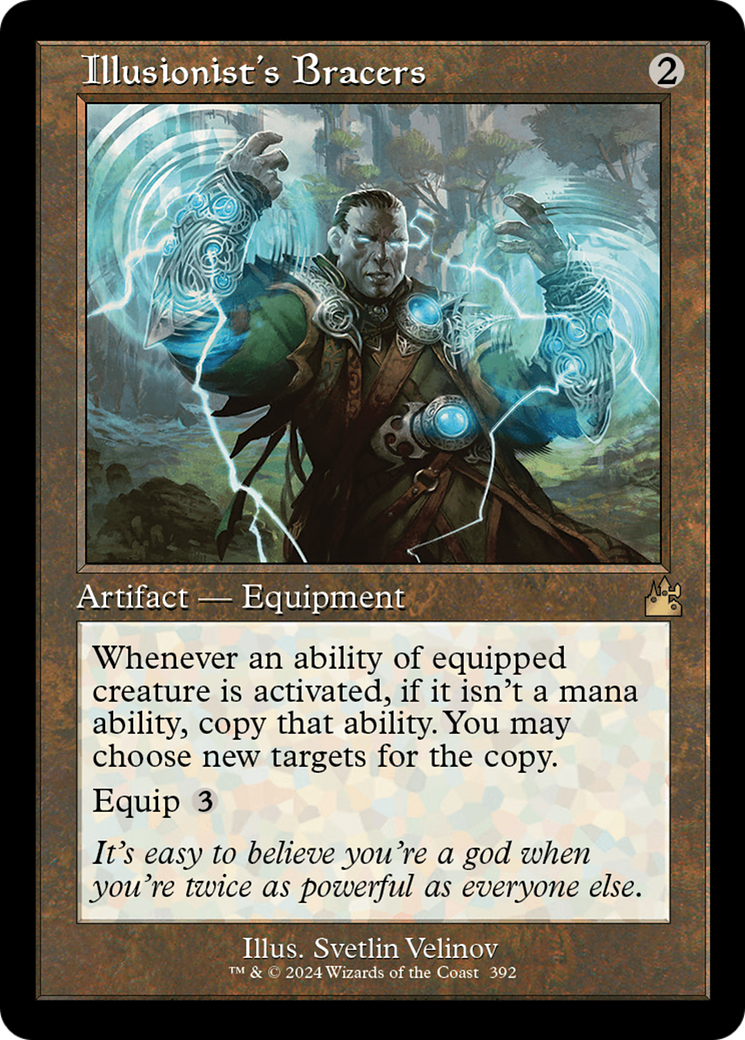 Illusionist's Bracers (Retro Frame) [Ravnica Remastered] | Webway Games