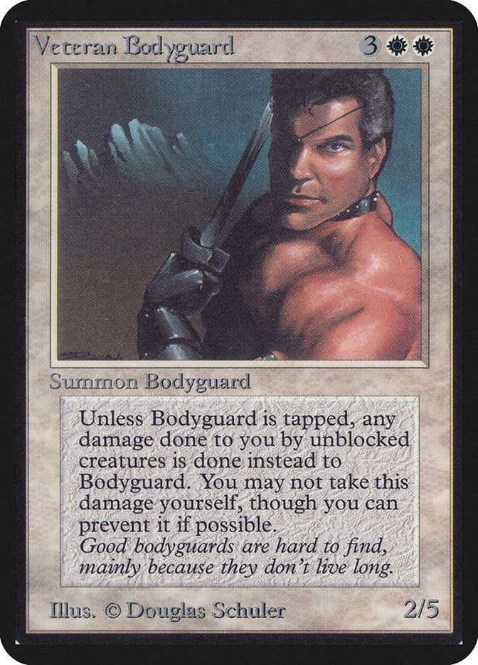 Veteran Bodyguard [Limited Edition Alpha] | Webway Games