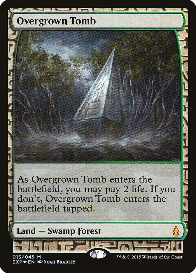 Overgrown Tomb [Zendikar Expeditions] | Webway Games