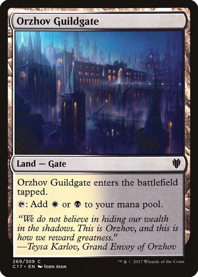 Orzhov Guildgate [Commander 2017] | Webway Games