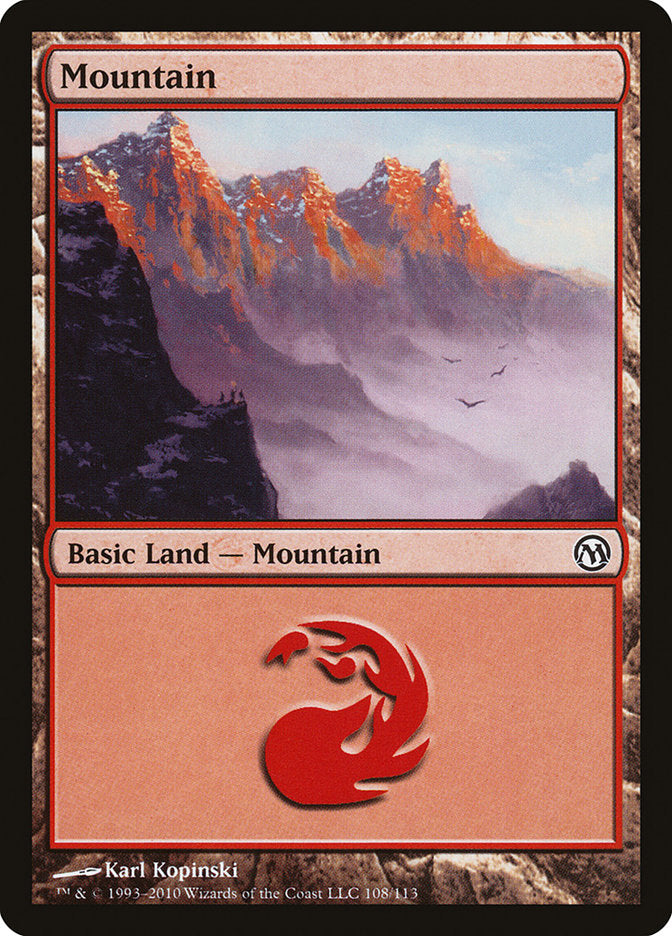Mountain (#108) [Duels of the Planeswalkers] | Webway Games