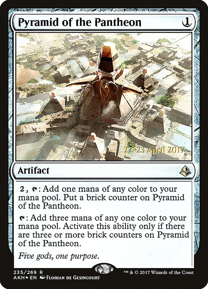 Pyramid of the Pantheon  (Prerelease) [Amonkhet Prerelease Promos] | Webway Games