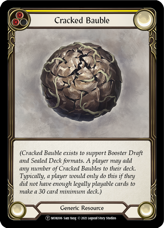 Cracked Bauble [U-MON306] Unlimited Normal | Webway Games