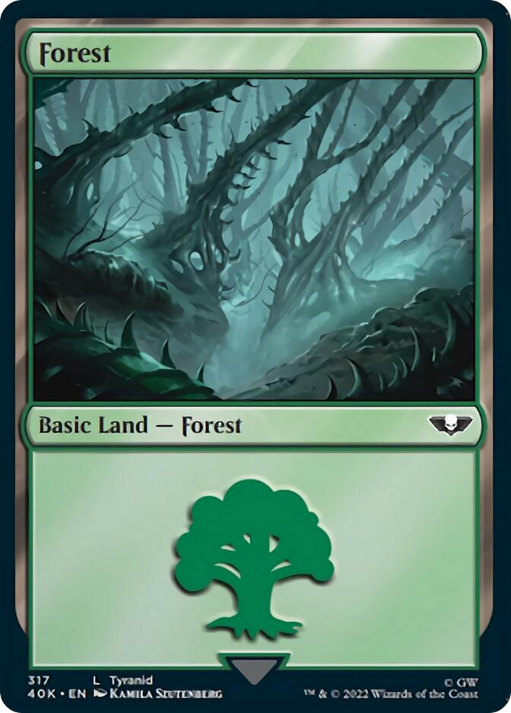 Forest (317) [Universes Beyond: Warhammer 40,000] | Webway Games