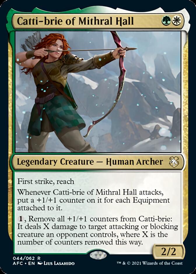 Catti-brie of Mithral Hall [Dungeons & Dragons: Adventures in the Forgotten Realms Commander] | Webway Games