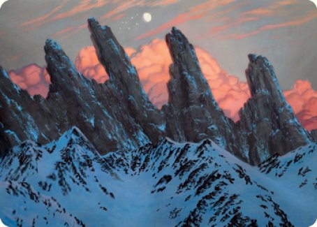 Mountain (275) Art Card [Dungeons & Dragons: Adventures in the Forgotten Realms Art Series] | Webway Games
