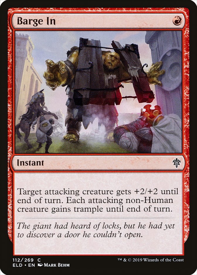 Barge In [Throne of Eldraine] | Webway Games