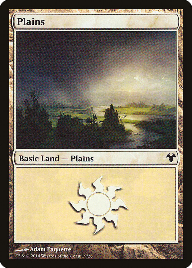 Plains (#19) [Modern Event Deck 2014] | Webway Games