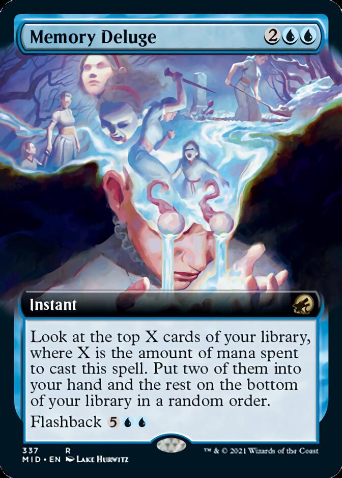 Memory Deluge (Extended) [Innistrad: Midnight Hunt] | Webway Games