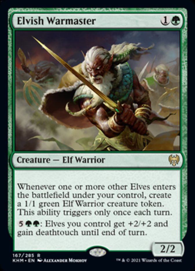 Elvish Warmaster [Kaldheim] | Webway Games