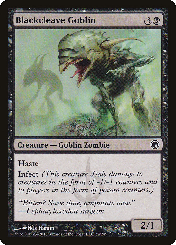 Blackcleave Goblin [Scars of Mirrodin] | Webway Games
